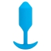 Plug Anal B-Vibe Vibrating Snug 3 Bleu (3,7 x 13,8 x 1 cm)