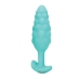 Butt Plug Vibrante B-Vibe Bump Texture Verde