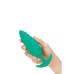 Plug Vibratório Butt B-Vibe Twist Texture Verde