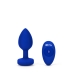 Vibrador B-Vibe Vibrating Jewel Azul Azul Marinho L/XL