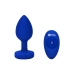 Vibrador B-Vibe Vibrating Jewel Azul Azul Marinho L/XL