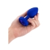 Vibrador B-Vibe Vibrating Jewel Azul Azul Marinho L/XL