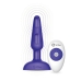 Trio butt plug met afstandsbediening Paars B-Vibe 05882530000 Paars