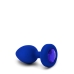 Vibrator B-Vibe Vibrating Jewel Blau Marineblau L/XL