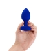 Vibrador B-Vibe Vibrating Jewel Azul Azul Marinho L/XL