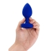 Vibrador B-Vibe Vibrating Jewel Azul Azul Marinho L/XL