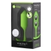 Anal plug B-Vibe 3 Green Lime