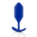 Plug Anal B-Vibe 4 Blau Marineblau