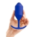 Plug Anale B-Vibe 4 Azzurro Blu Marino