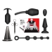 Kit Prazer Grande Anal Training B-Vibe Anal Education Set: Preto