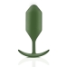 Anale Plug B-Vibe 4 Groen Militair groen