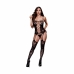 Bodystocking con Liguero Talla Única Baci Lingerie BW3124