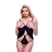 Body Baci Lingerie Peek-a-boo Negro M/L