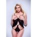 Body Baci Lingerie Peek-a-boo Negro M/L