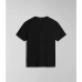 Men’s Short Sleeve T-Shirt Napapijri S-Bollo Black