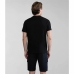 Men’s Short Sleeve T-Shirt Napapijri S-Bollo Black