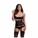 Blonde BH & Cincher & Trusse Sæt One Size Baci Lingerie BLW3100