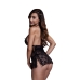 Babydoll in Pizzo Nero Taglia Unica Baci Lingerie BW3103 Nero Taglia unica