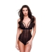 Női alsóruha Baci Lingerie Crotchless Fekete S/M