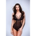 Body Baci Lingerie Crotchless Černý S/M