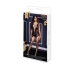 Body a Rete a Corset Front Suspender Taglia Unica Baci Lingerie BW3125