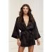 Robe Baci Lingerie All Satin Black