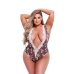 Body Baci Lingerie Floral & Lace Cinzento XL