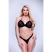 Σετ Εσωρούχων Baci Lingerie Crotchless G- Μαύρο 2 Τεμάχια (M/L)