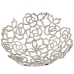 Centerpiece Alexandra House Living Metal 12 x 28 x 28 cm Nickel-coated