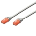 Cable de Red Rígido UTP Categoría 6 Ewent EW-6U-100 Gris 10 m