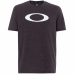 Heren-T-Shirt met Korte Mouwen Oakley O-Bold Ellipse Grijs