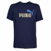 Camisola de Manga Curta Homem Puma Daily 3.0 Azul