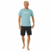 Camisola de Manga Curta Homem Rip Curl Big Mumma Icon  Azul celeste