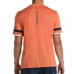 Camiseta de Manga Corta Hombre Bullpadel limar  Naranja