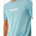 Camiseta de Manga Corta Hombre Rip Curl Big Mumma Icon  Azul cielo