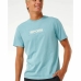 Camiseta de Manga Corta Hombre Rip Curl Big Mumma Icon  Azul cielo