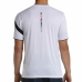 Camiseta de Manga Corta Hombre Bullpadel lucia  Blanco