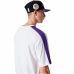 T-shirt med kortärm Herr New Era NBA Colour Block LA Lakers Vit