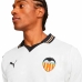 Camisola de Manga Curta Homem Puma Valencia.C.F Branco