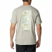 Heren-T-Shirt met Korte Mouwen Columbia Explorers Canyon™ Lichtgrijs