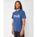 Maglia a Maniche Corte Uomo Rip Curl Paradise Land Azzurro