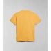 Men’s Short Sleeve T-Shirt Napapijri S-Faber Golden