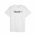 Men’s Short Sleeve T-Shirt Puma Graphic  White