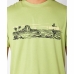 Camisola de Manga Curta Homem Rip Curl Paradise Land Verde Claro