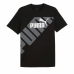 Heren-T-Shirt met Korte Mouwen Puma POWER Graphic