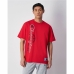 Maglia a Maniche Corte Uomo Champion Crewneck Rosso