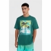 Heren-T-Shirt met Korte Mouwen O'Neill Jack Neon Living Lichtgroen