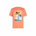 T-shirt med kortärm Herr O'Neill Jack Neon Living Orange