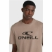 Herren Kurzarm-T-Shirt O'Neill Logo Hellbraun