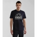 Herren Kurzarm-T-Shirt Napapijri S-Faber Schwarz